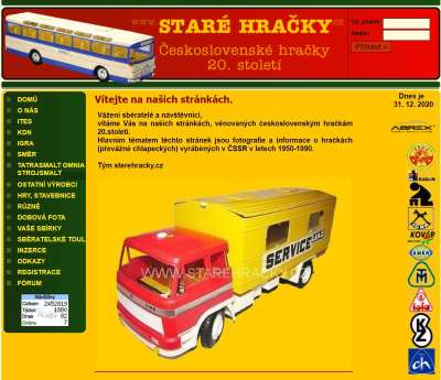 Zajímavé stránky s tématikou hraček