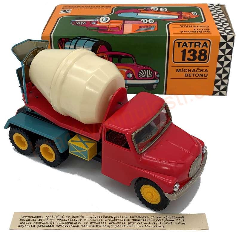 Tatra 138 Míchačka betonu