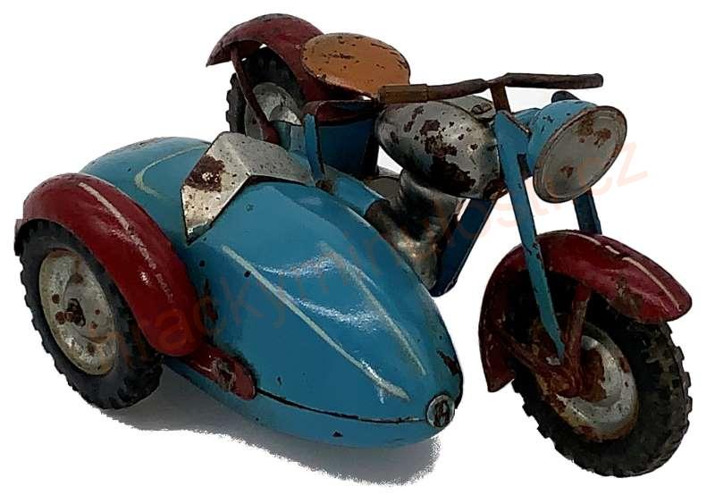 Motorka se sajdkárou