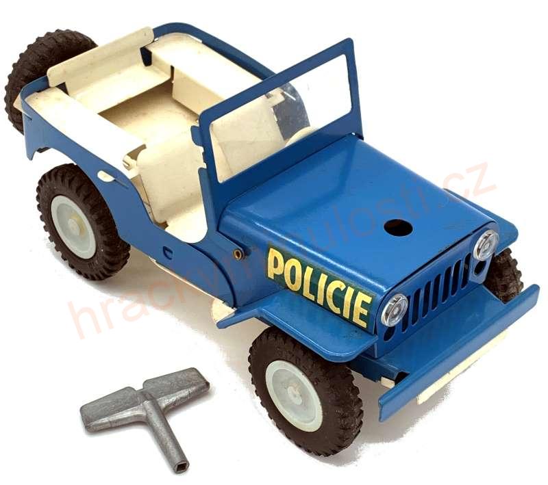 Jeep - pružinový na klíček a na setrvačník