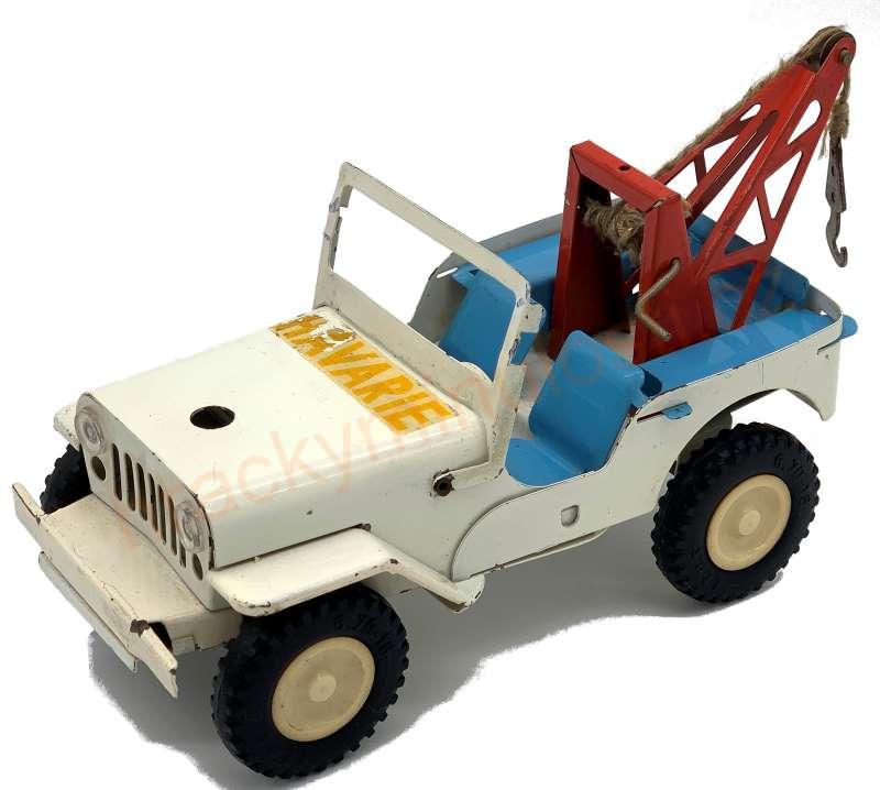 Jeep - pružinový na klíček a na setrvačník