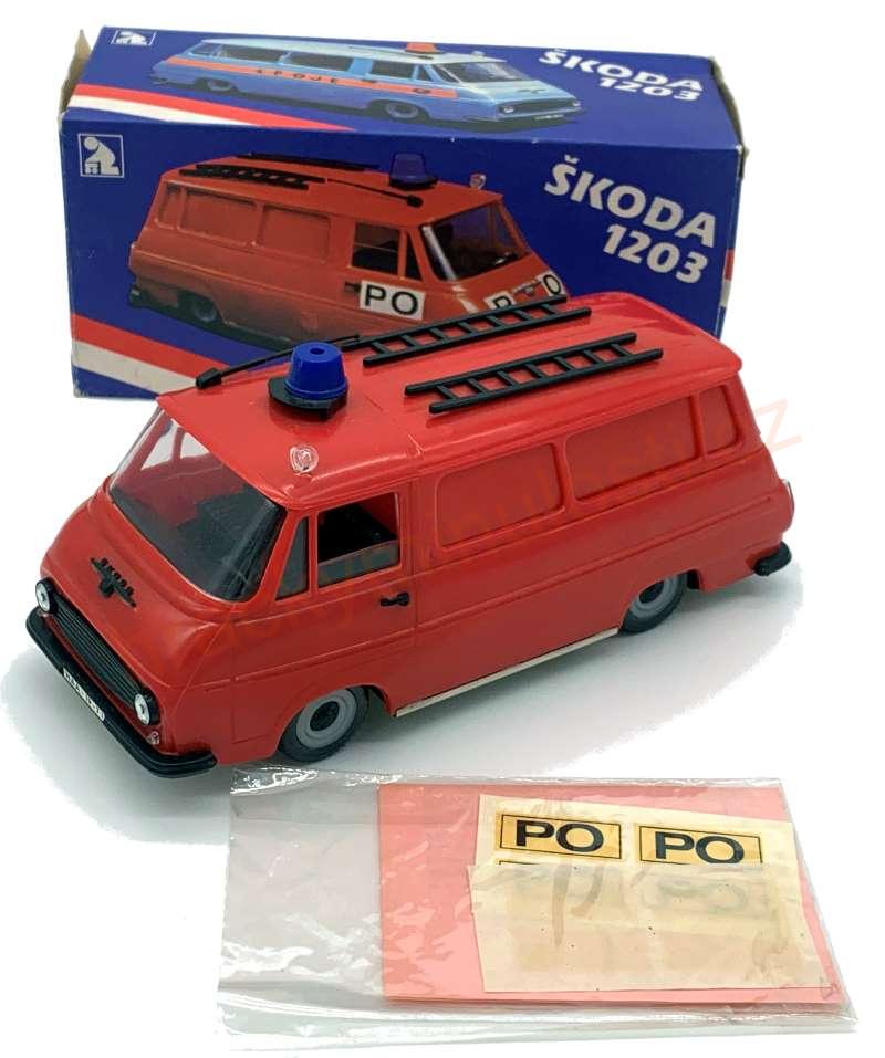 Škoda 1203 - Sanita, Mikrobus, Valník s plachtou, PO, Spoje, VB/Policie