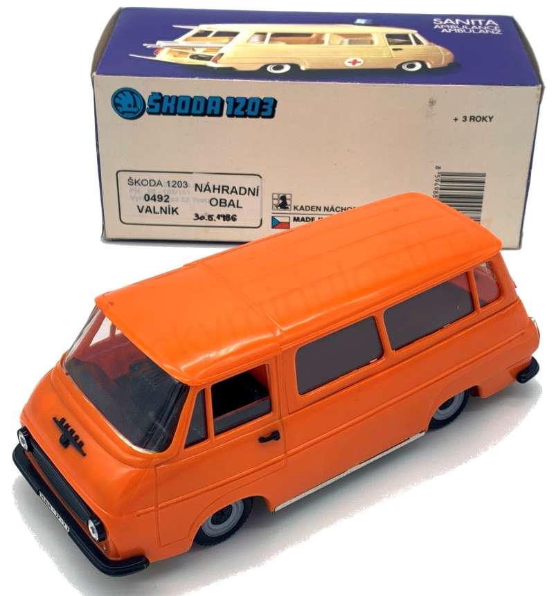 Škoda 1203 - Sanita, Mikrobus, Valník s plachtou, PO, Spoje, VB/Policie