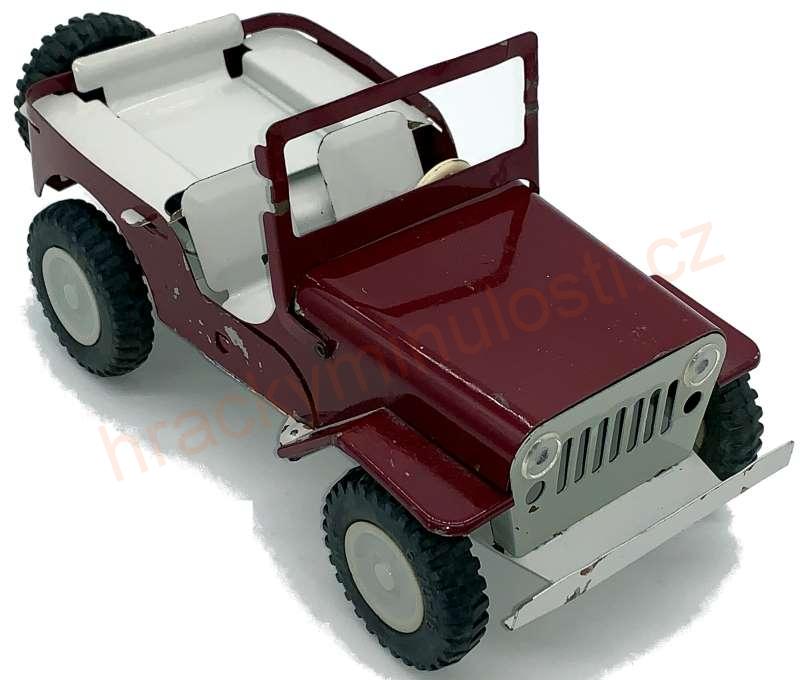 Jeep - pružinový na klíček a na setrvačník