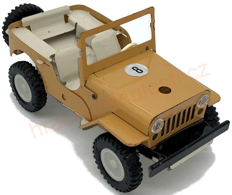Jeep - pružinový na klíček a na setrvačník