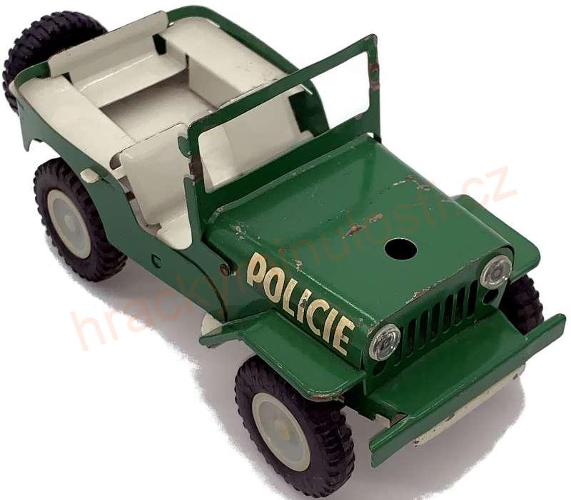 Jeep - pružinový na klíček a na setrvačník