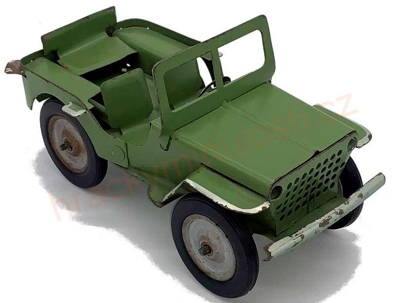 Jeep - pružinový na klíček