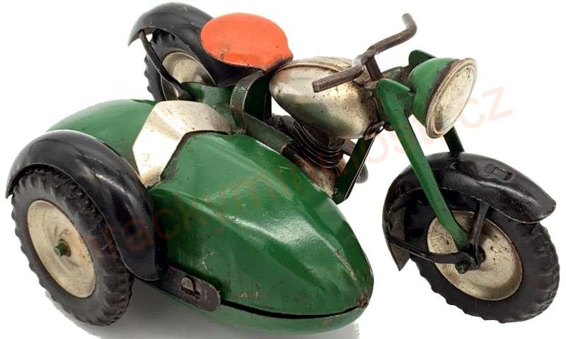Motorka se sajdkárou