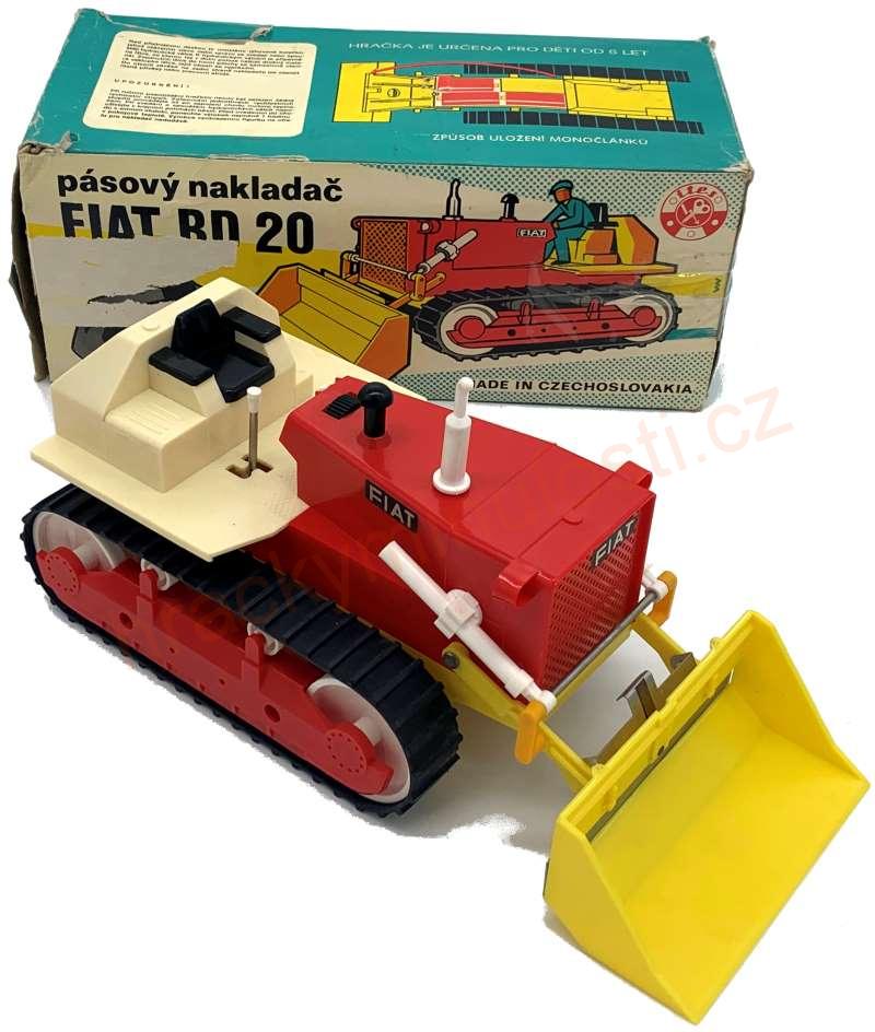 Fiat BD 20, pásový buldozer, pásový nakladač