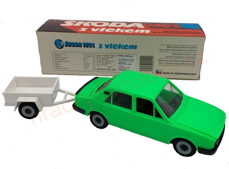 Škoda 120L na setrvačník + s vlekem, VB, PO, Spoje, Sanita