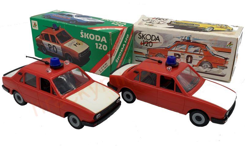 Škoda 120L na setrvačník + s vlekem, VB, PO, Spoje, Sanita