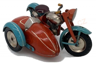 Motorka se sajdkárou
