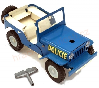 Jeep - pružinový na klíček a na setrvačník